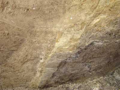palaeoseismological trench, Gyrtoni Fault