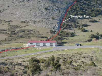 Palaeoseismological Museum, Tyrnavos Fault 